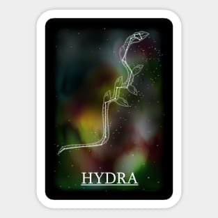 Constellation of the Hydra Sticker